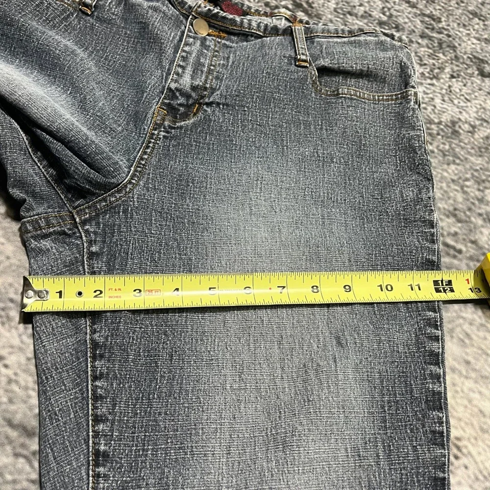 Vintage Y2K Zana Di Jeans‎ Womens 16 (34x30) Blue Bootcut Flare Western Hippie